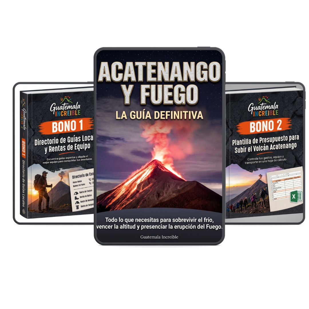 Guía Acatenango & Fuego más 2 bonos exclusivos